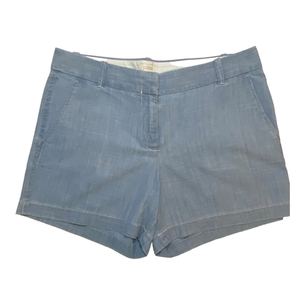 J.Crew Chambray Blue Chino 5” Shorts - Size 8